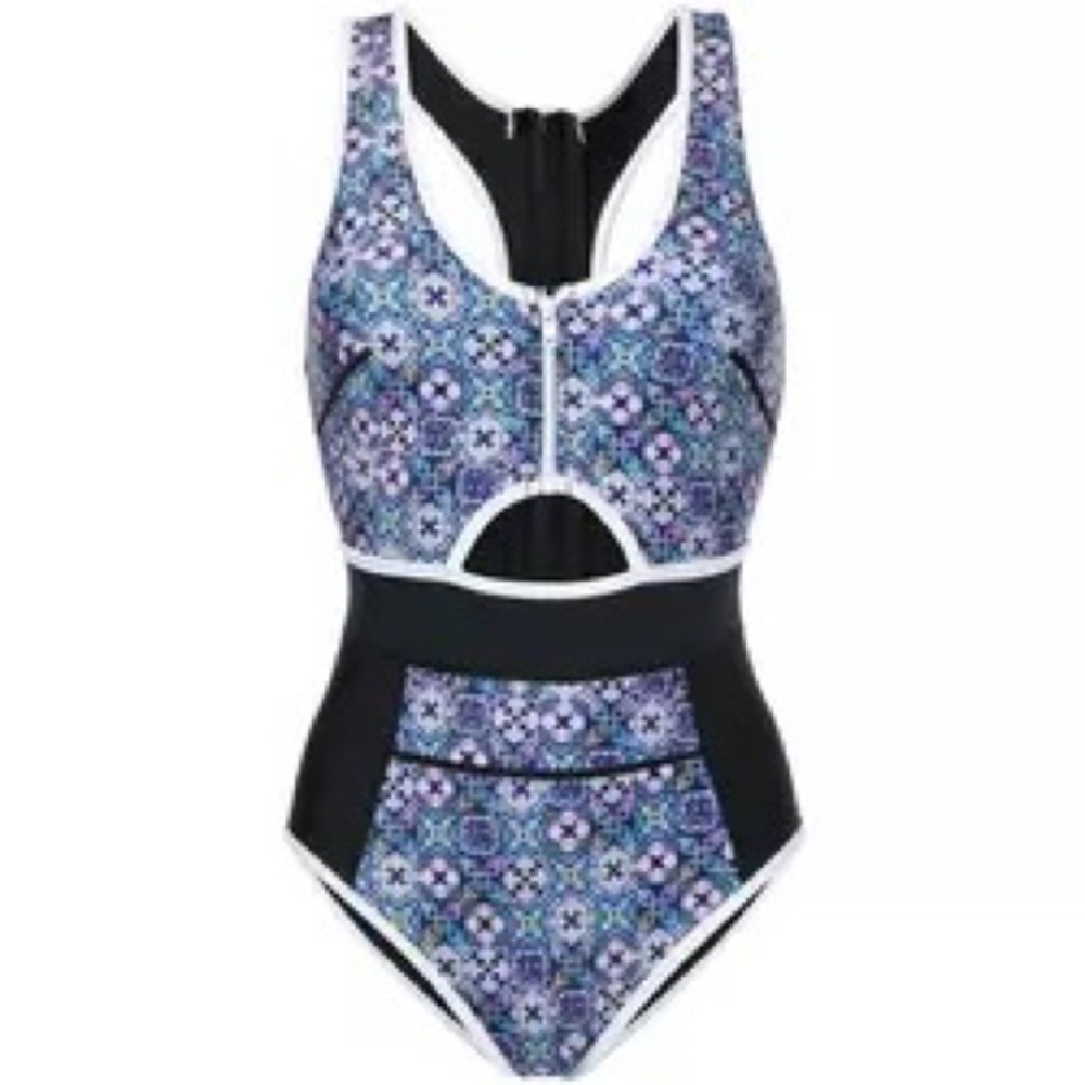 Duskii Waikiki Nights Racer One piece Medium